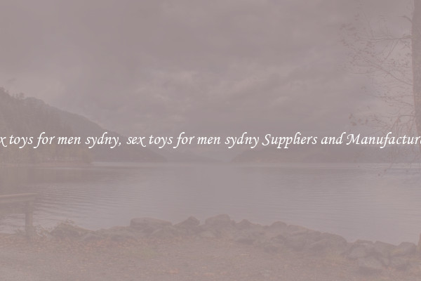 sex toys for men sydny, sex toys for men sydny Suppliers and Manufacturers