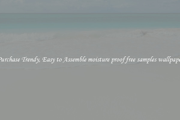 Purchase Trendy, Easy to Assemble moisture proof free samples wallpaper